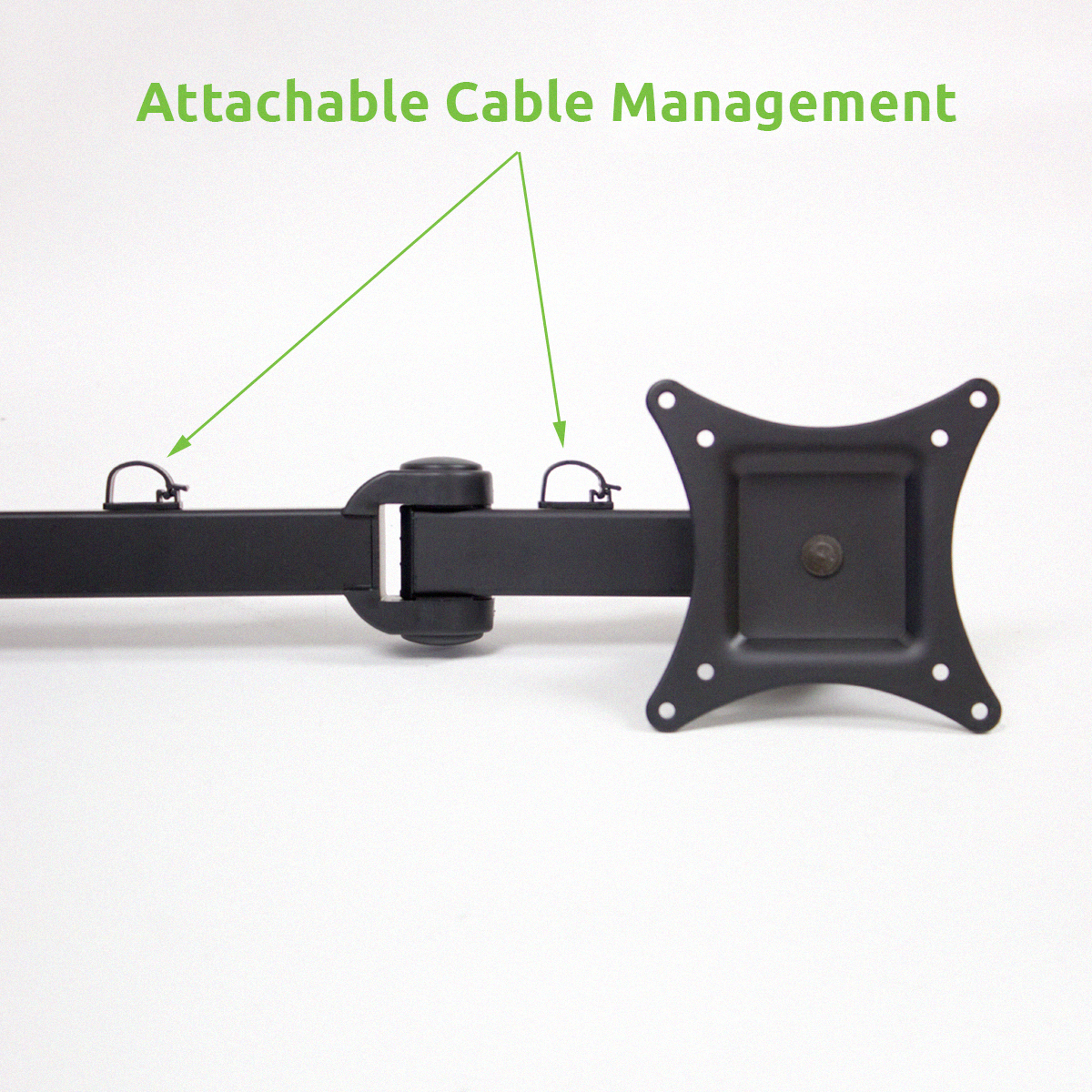Triple LCD Monitor Desk Mount Stand Heavy Duty Adjustable 3 Screens upto 27" - Picture 5 of 10