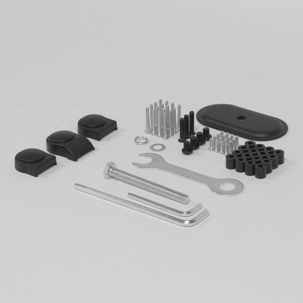 Quad LCD Monitor Stand/Mount Adjustable 4 Pyramid (1 + 3) up to 24" eBay