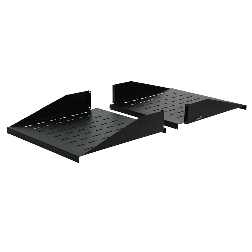 NavePoint 2U Center Mount Rack Shelves for 19-inch Racks, Vented - Parent - Picture 5 of 7