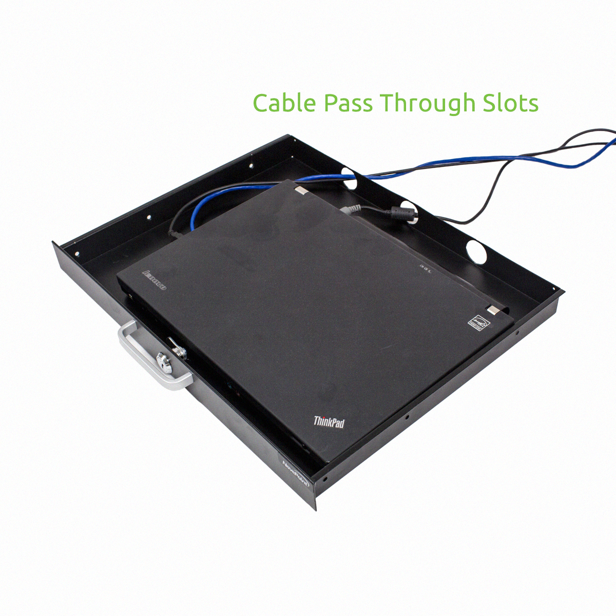 Server Cabinet Case 19" Rack Mount DJ Locking Lockable Deep Drawer with Key - Picture 10 of 10