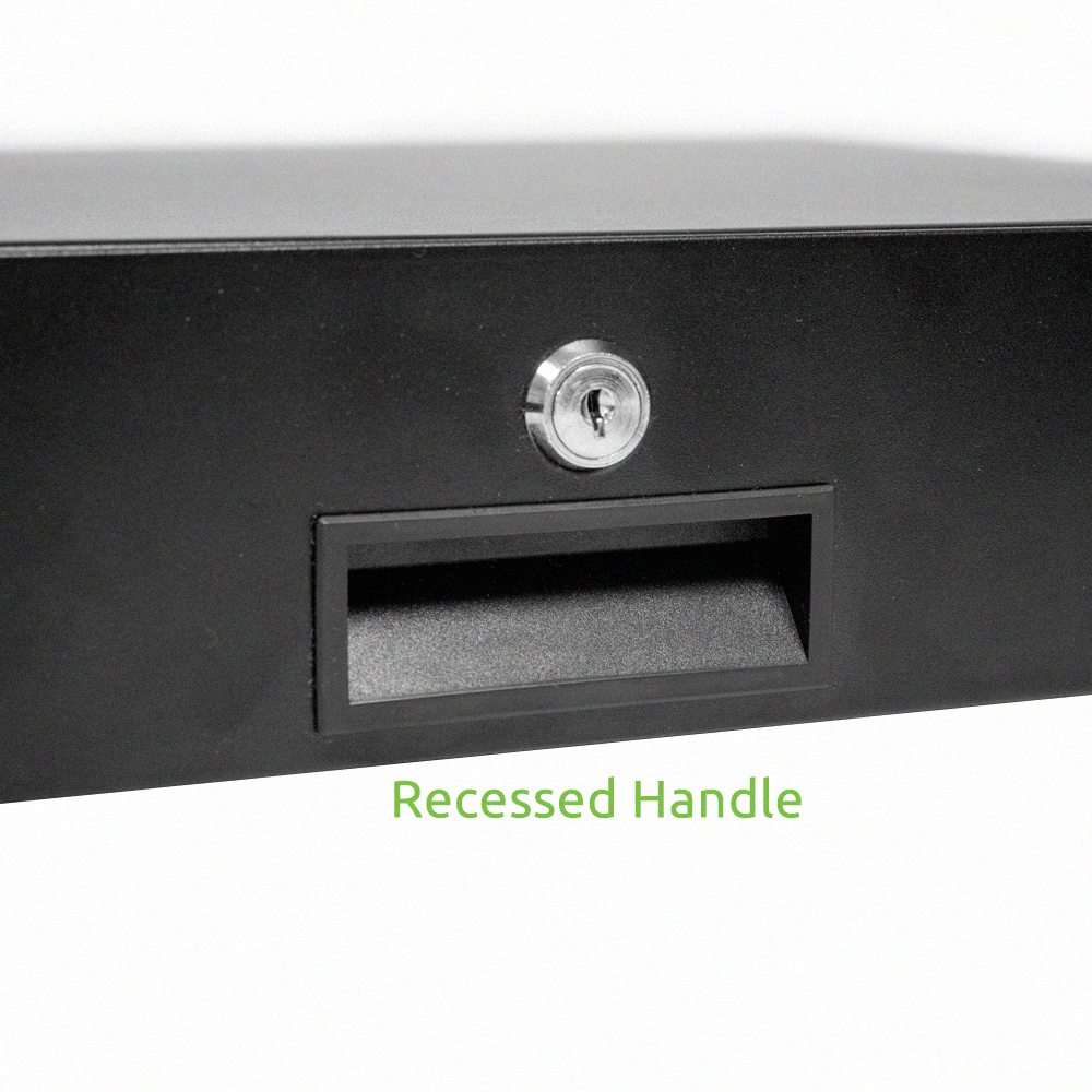 Server Cabinet Case 19" Rack Mount DJ Locking Lockable Deep Drawer with Key - Picture 7 of 10