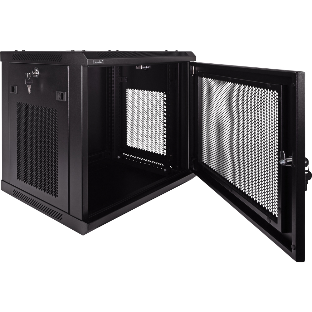 NavePoint Wall Mount Network Cabinet for 19” IT Equipment, A/V Gears, - Picture 13 of 13