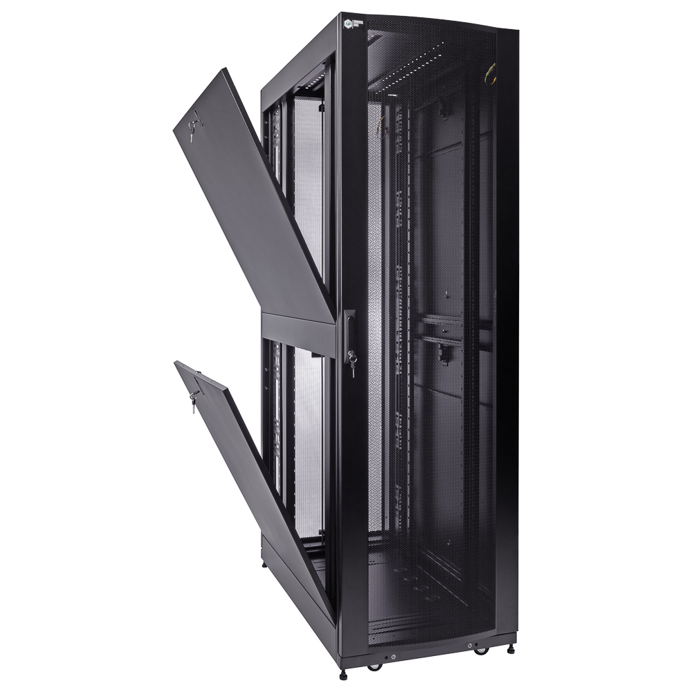 NavePoint 42U Commercial Series with Cable Management Compatible Top & - Afbeelding 10 van 18