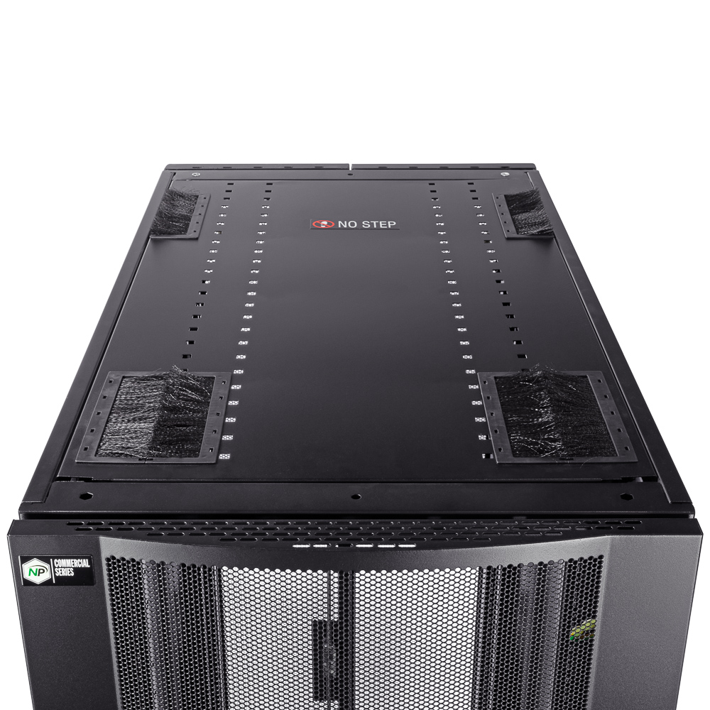 NavePoint 42U Commercial Series with Cable Management Compatible Top & - Afbeelding 11 van 18