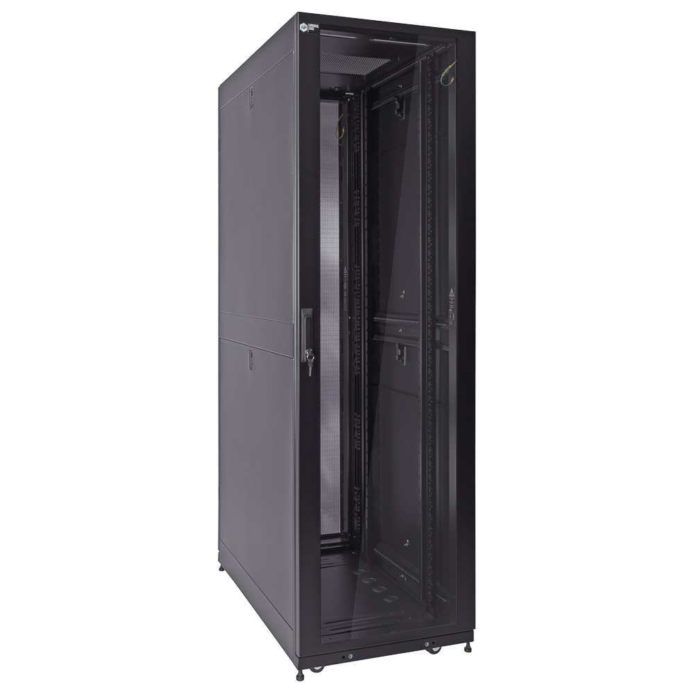 NavePoint 42U Commercial Series with Fan Compatible Top & Glass Door - Parent - Picture 7 of 18